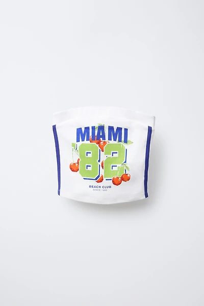 TOP BANDEAU TEXTE FRUITS