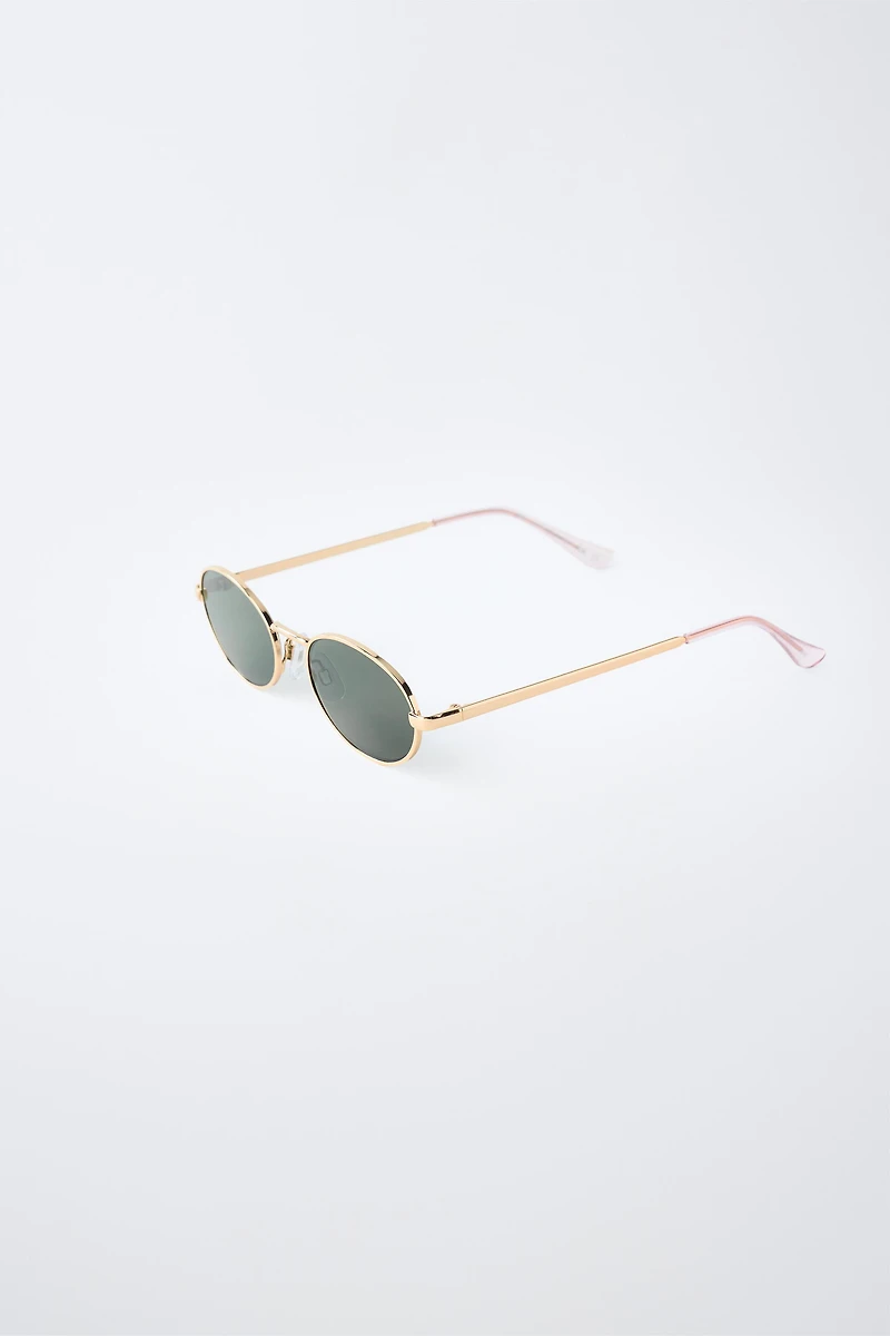 OVAL METAL SUNGLASSES