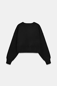 CROPPED KNIT JUMPER