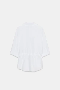 CHEMISE SAFARI EN POPELINE