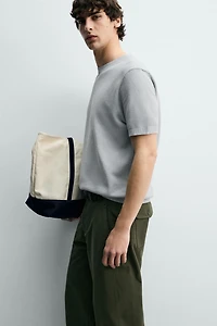 RELAXED FIT KNIT T-SHIRT