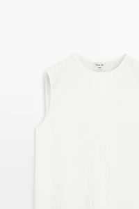Flowing striped cape top - STUDIO