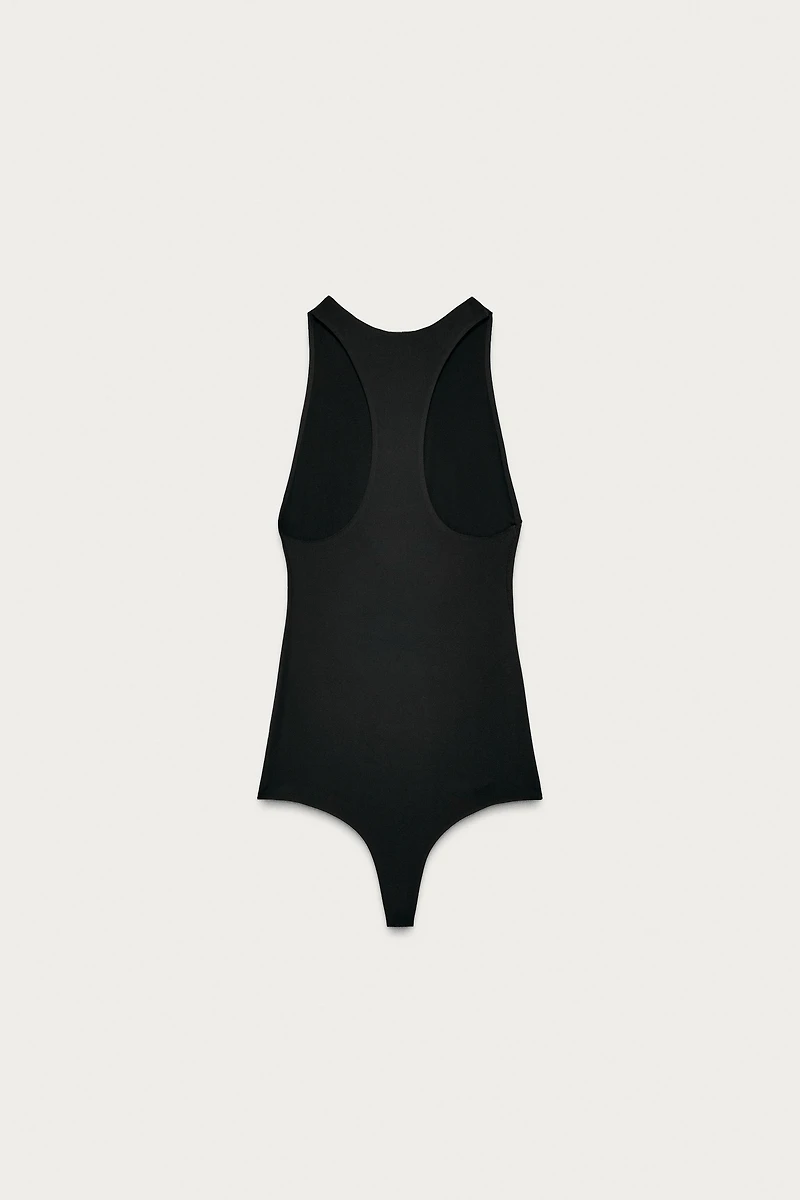 MARISA BERENSON X ZARA HALTER BODYSUIT
