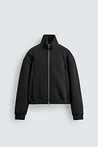 CROPPED FIT TECHNICAL JACKET