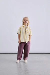 STRIPED SEERSUCKER SHIRT