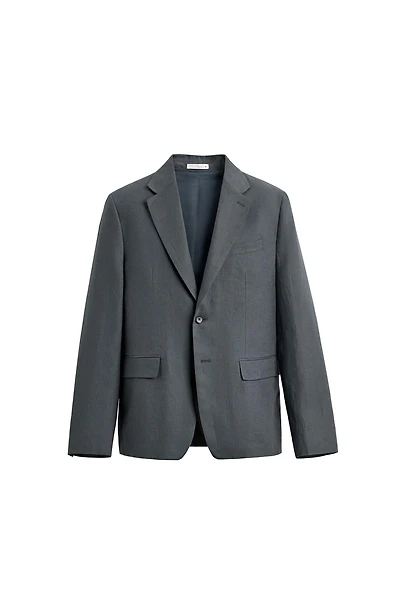 100% LINEN SUIT JACKET