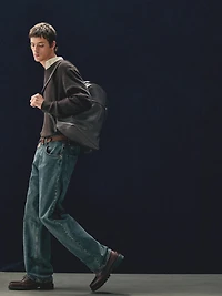 Sac à dos en cuir nappa