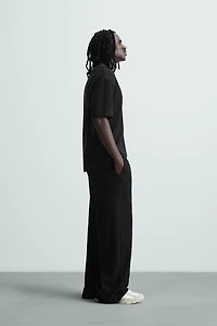VERTICAL TEXTURED JOGGER PANTS