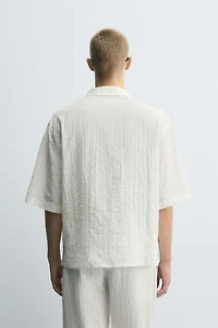 TEXTURED POLO SHIRT