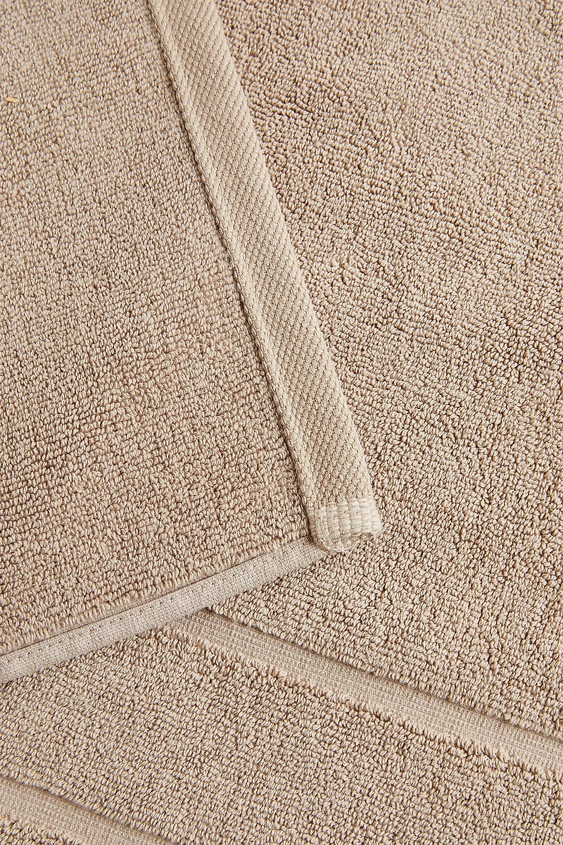 TAPIS DE BAIN COTON ANTIDÉRAPANT