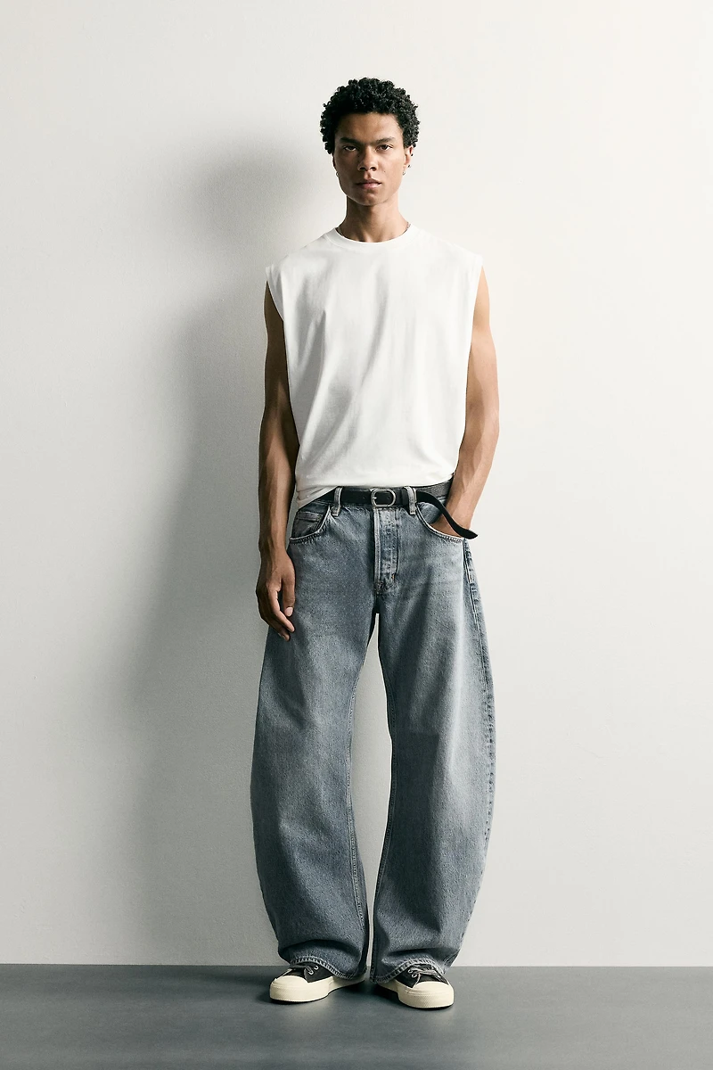 BARREL FIT JEANS