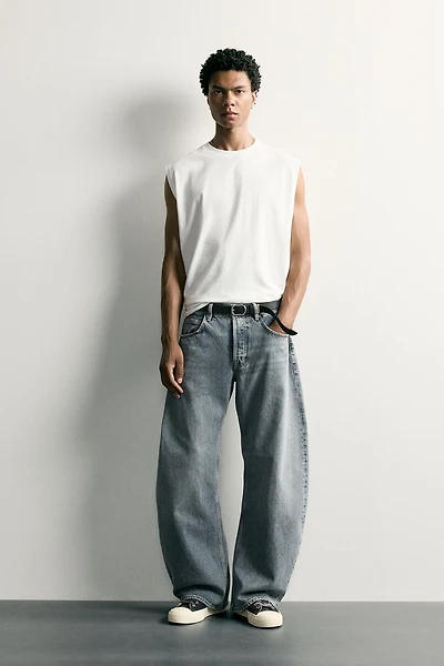 BARREL FIT JEANS