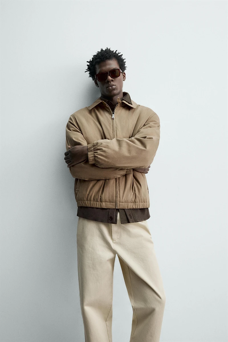 BLOUSON TECHNIQUE MATELASSÉ