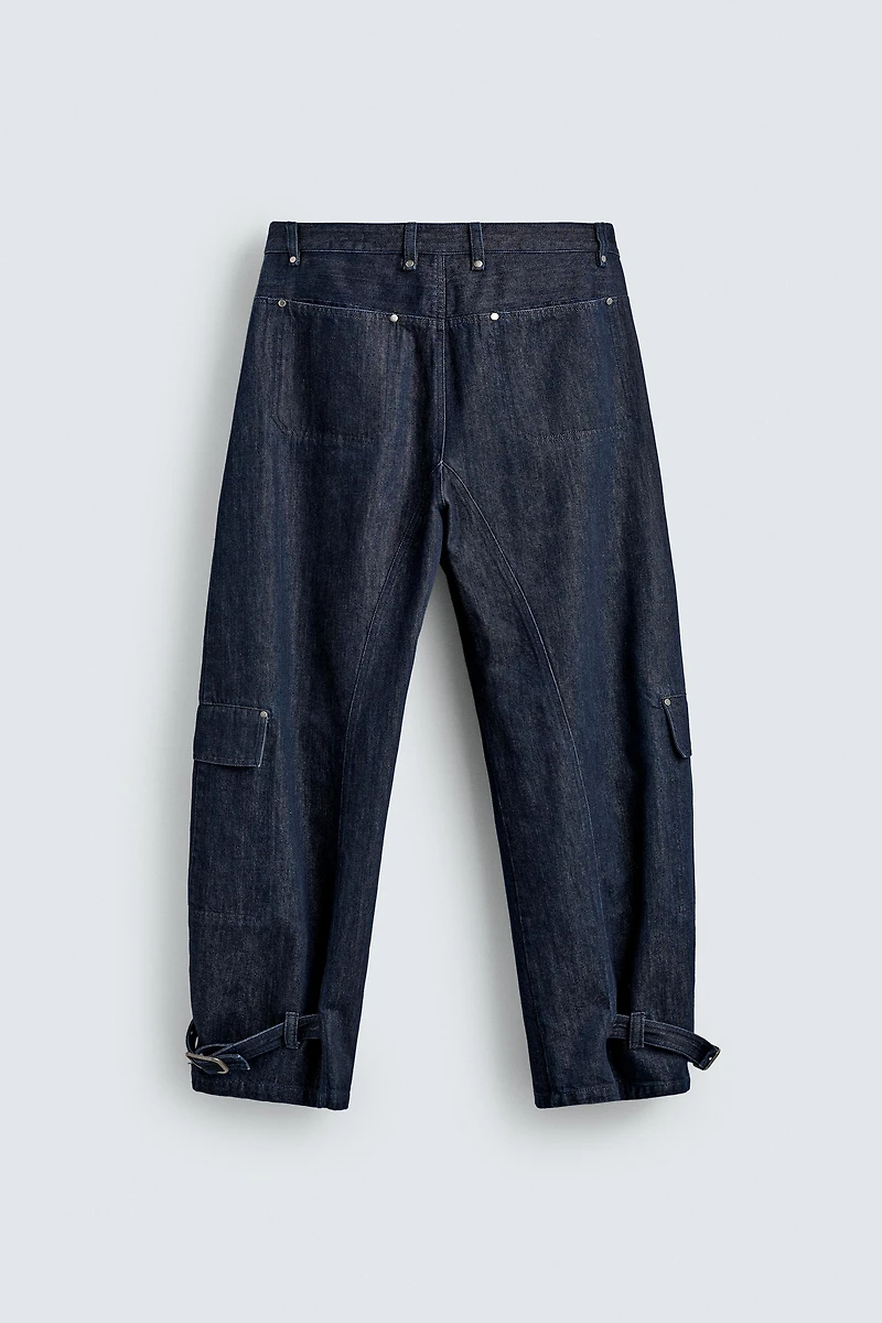 CARGO PANTS WITH SIDE LOOPS