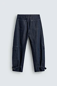 CARGO PANTS WITH SIDE LOOPS