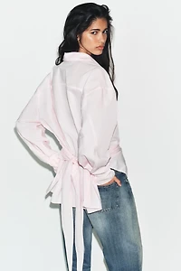 OVERSIZED TIE SHIRT