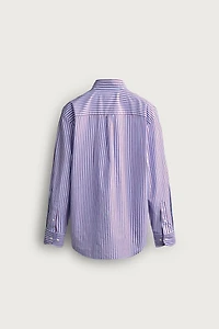 CONTRAST STRIPE REGULAR FIT SHIRT