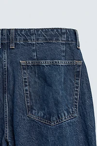 DENIM CHINO STRAIGHT FIT PANTS