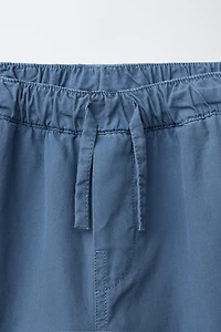 CANVAS PANTS WITH POCKETS