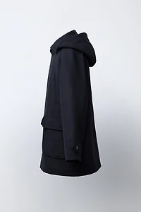 CLOTH HOODIE COAT
