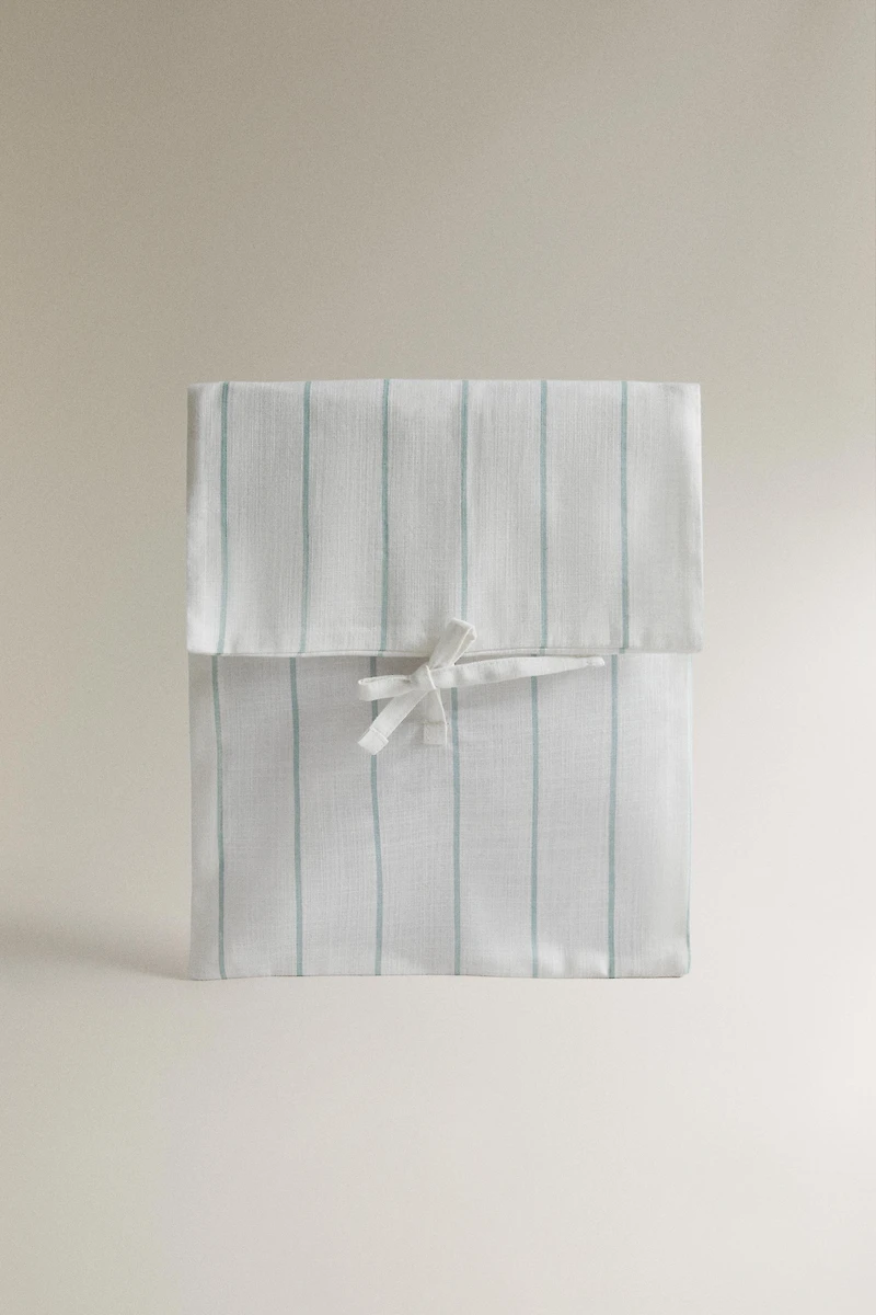 PINSTRIPE SHOWER CURTAIN