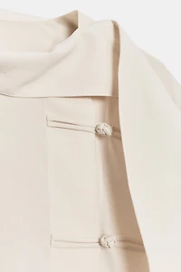 FLOWY FIREMAN CLASP BLOUSE ZW COLLECTION