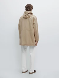 Parka tissu déperlant toucher pêche