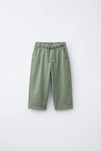 PANTALON BAGGY EN JERSEY ÉPAIS