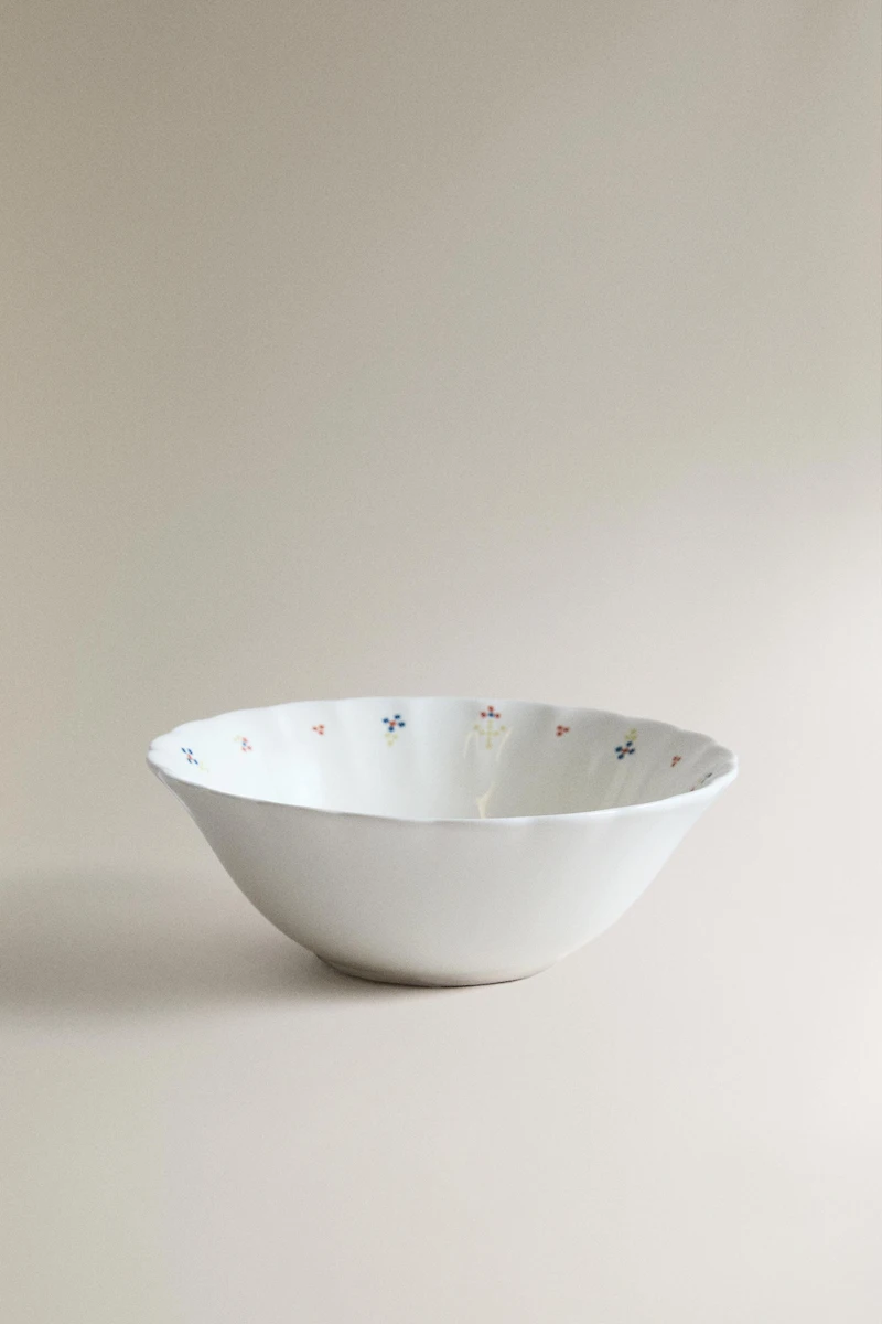 KIDS' PORCELAIN BUNNY BOWL
