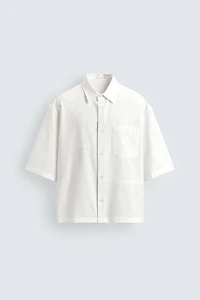 RELAXED FIT COTTON SHIRT