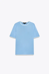 TRIM KNIT TOP