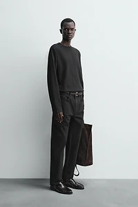 LONG SLEEVE SEAM T-SHIRT