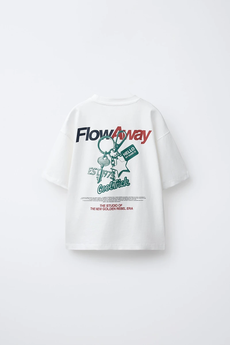 KEYCHAIN PRINTED T-SHIRT