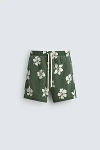 HIBISCUS PRINT BOARD SHORTS