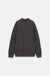 HIGH NECK KNIT JUMPER