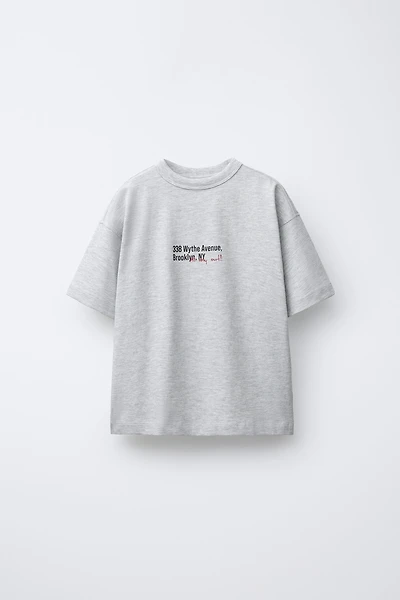 T-SHIRT CONFORTABLE AVEC INSCRIPTION