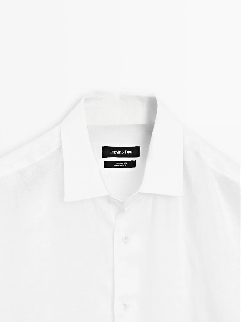 Chemise regular fit twill léger