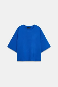 100% WOOL WIDE SLEEVE JUMPER