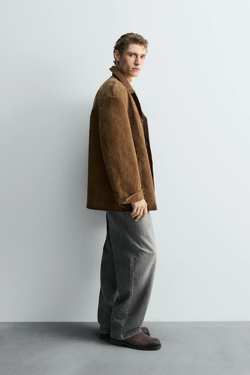 LIMITED EDITION SUEDE LEATHER JACKET