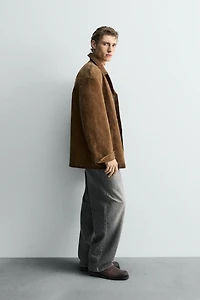 LIMITED EDITION SUEDE LEATHER JACKET