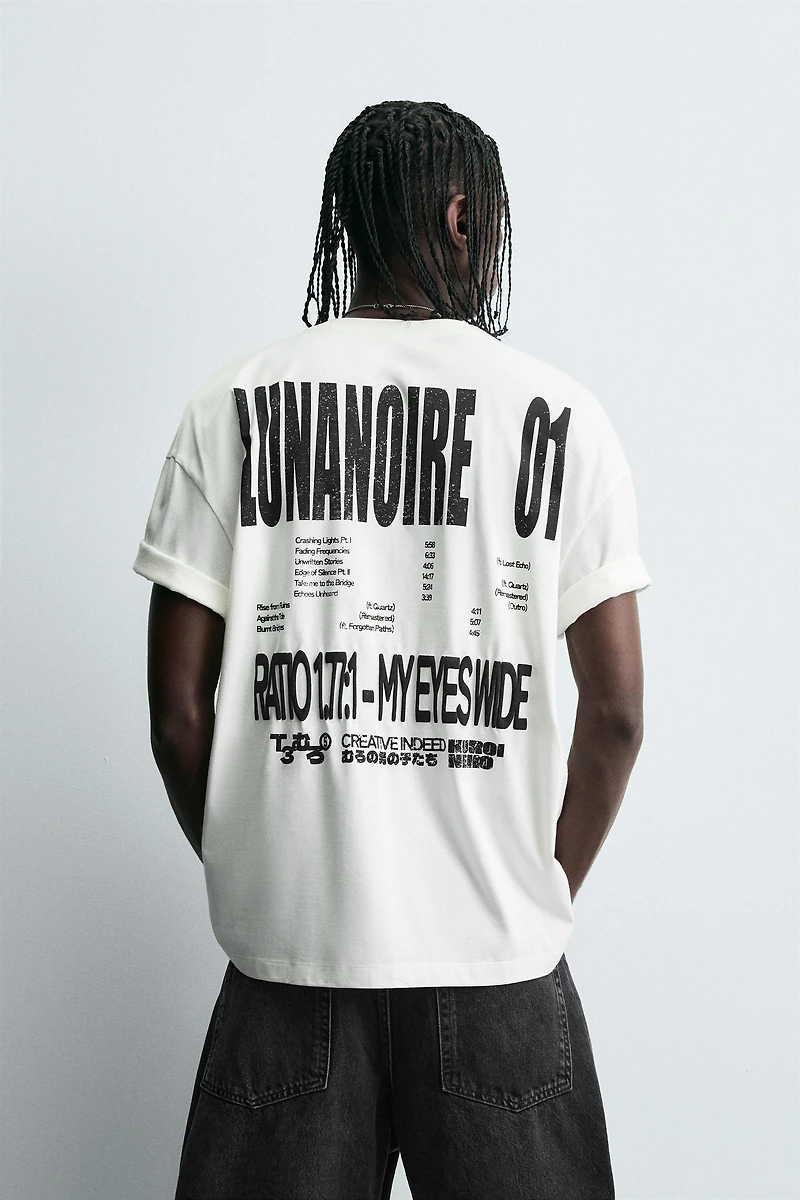 T-SHIRT GRAPHIQUES TEXTE