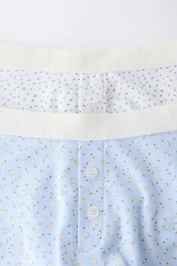 9-14 YEARS/ TWO-PACK OF FLORAL BOXERS