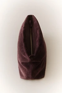 TROUSSE DE TOILETTE CUIR DAIM