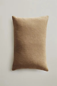 WASHED LINEN THROW PILLOW COVER