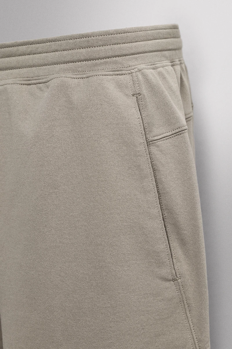 9" COTTON BLEND TRAINING SHORTS