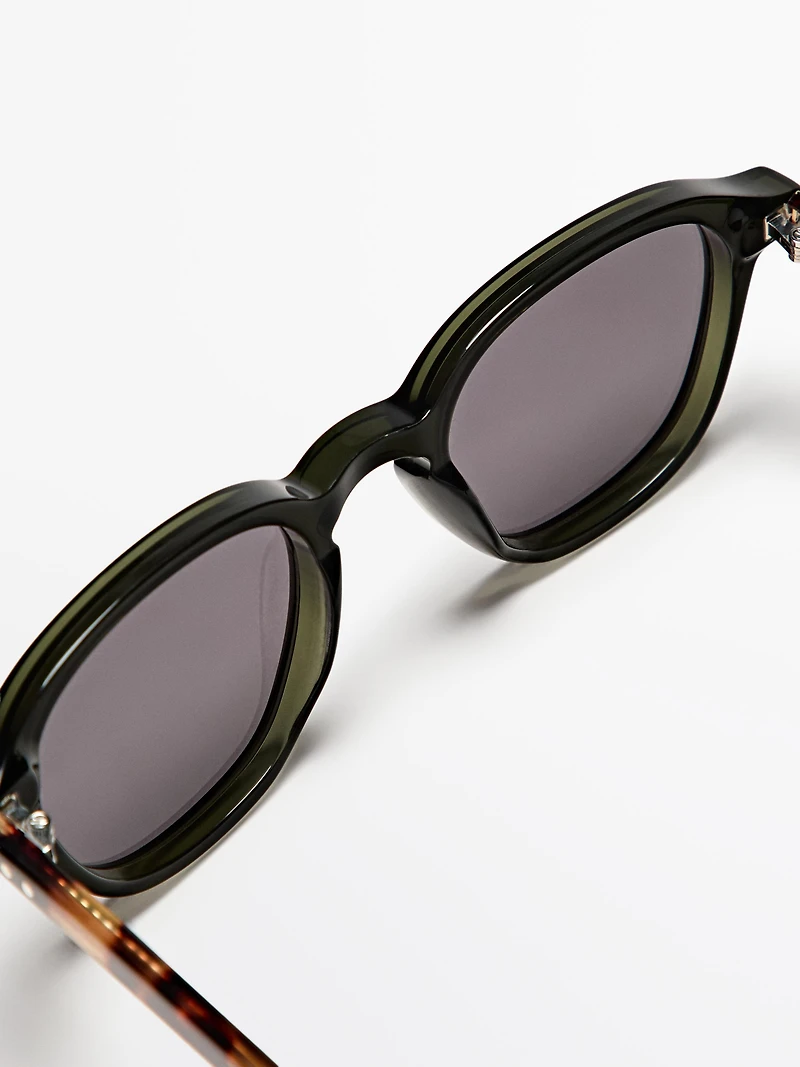Lunettes de soleil rondes