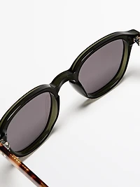 Lunettes de soleil rondes