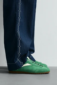 LEATHER SNEAKERS