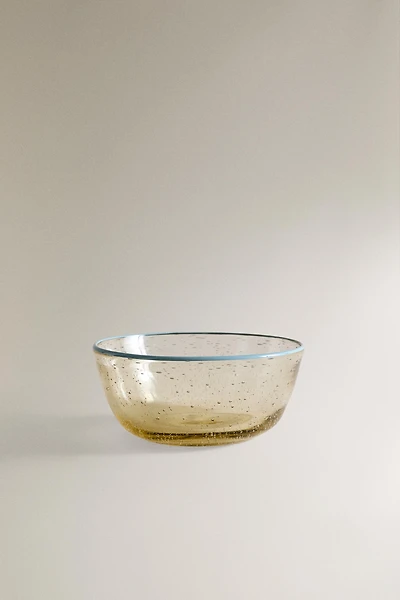 BOL VERRE BULLES BORD