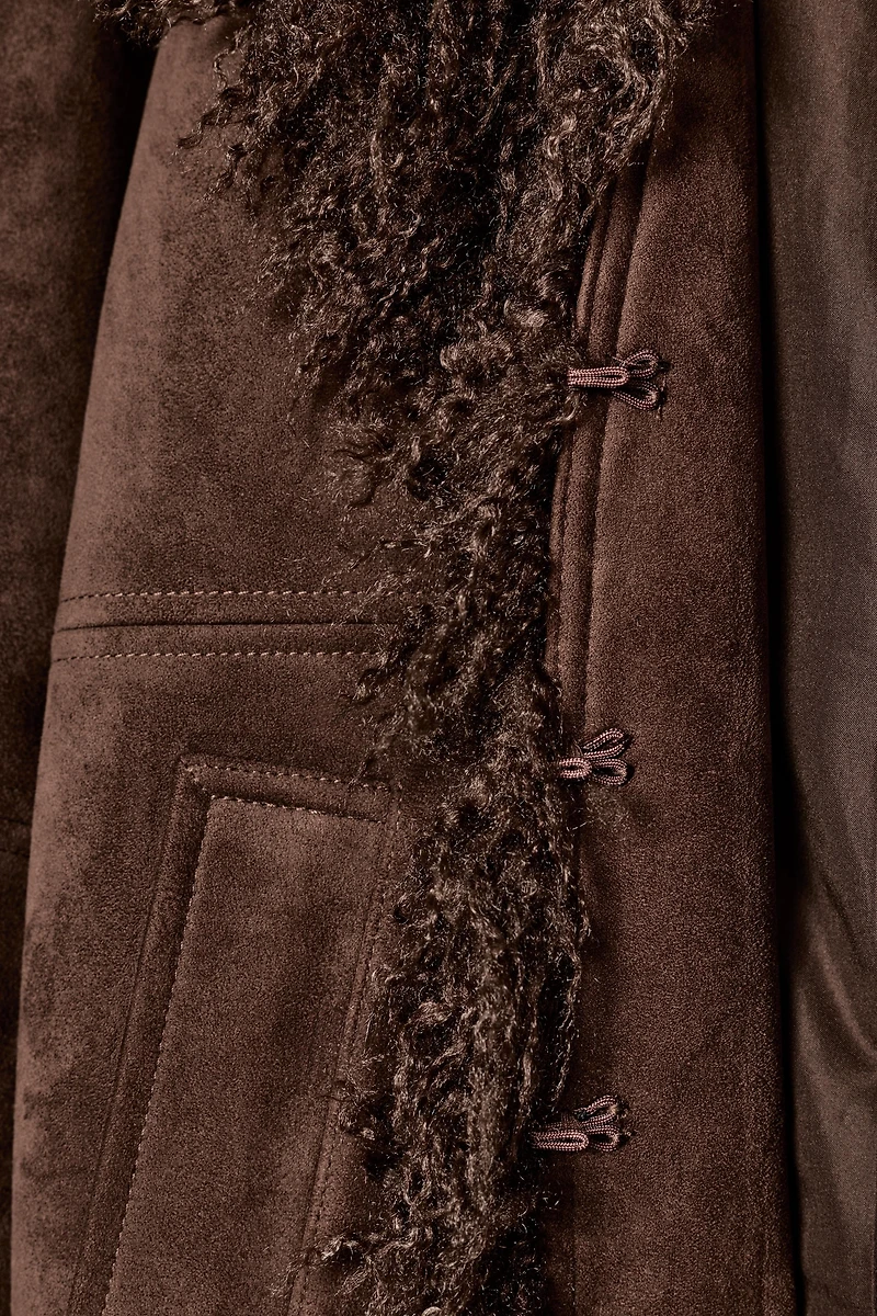 DOUBLE-FACED FAUX FUR JACKET